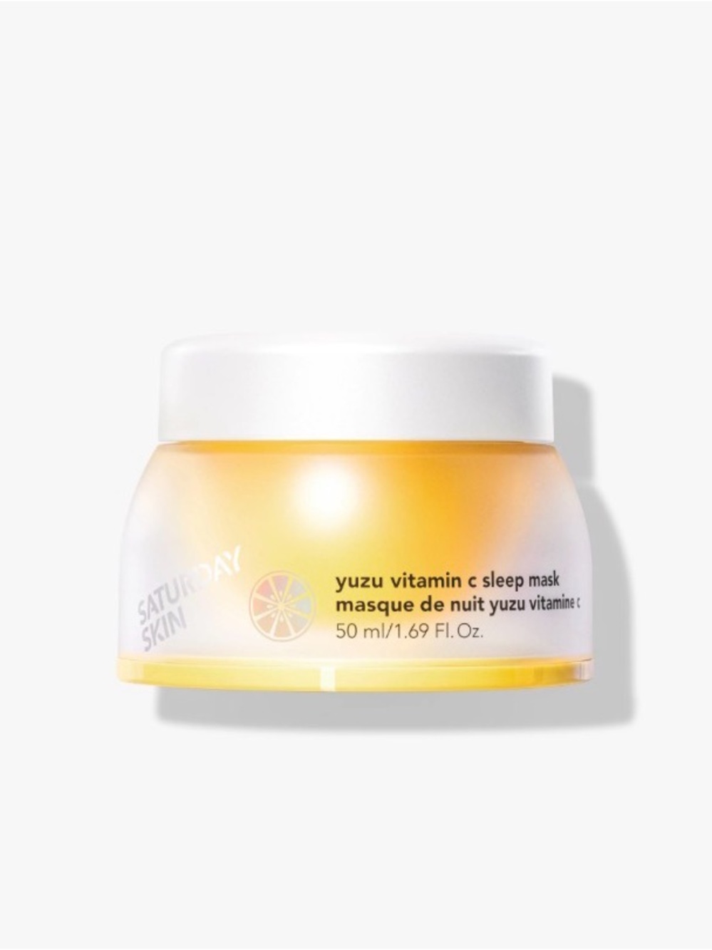 Saturday Skin Yuzu Vitamin C Sleep Mask — Brightening Yellow Overnight Treatment